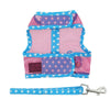 Doggie Design, Inc Harnesses XS Under the Sea Collection - Cool Mesh Dog Harness with Leash - Pink and Blue Flip Flop