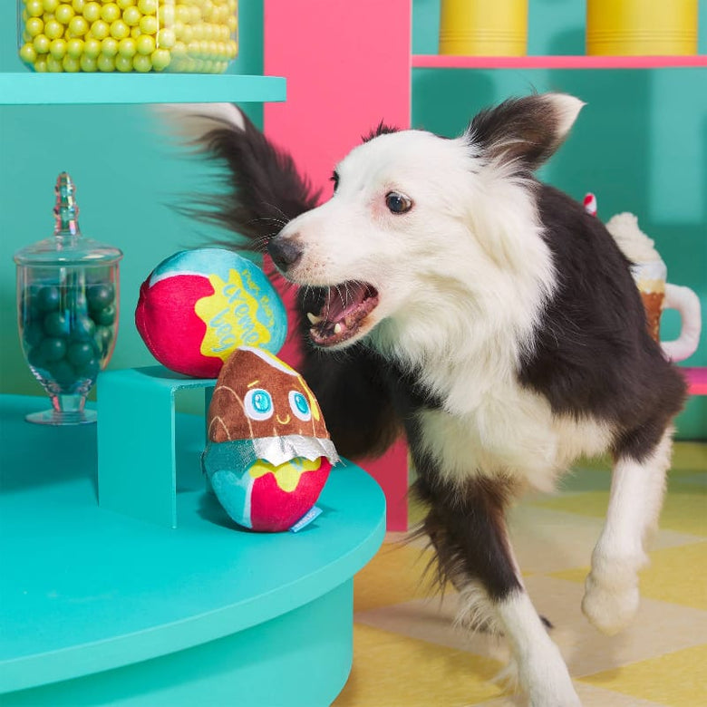 BARK dog toys Easter Cadfurry Eggs Spring Dog Toy Set - 2 Pk