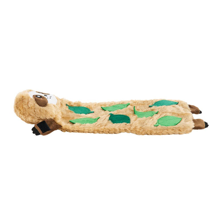 Snufflerz Blankets Sloth Interactive Plush Squeaky Dog Toy