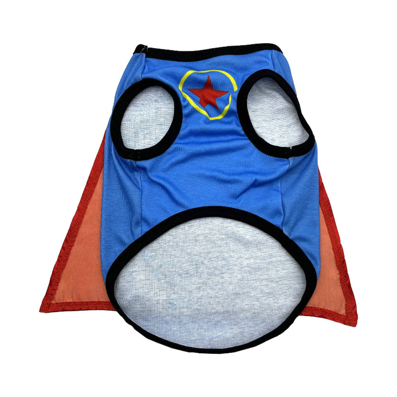 Barker's Bowtique Barker's Bowtique - Super Dog Tank w/ Cape: XS