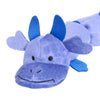 ZippyPaws dog toys Blue Zippy Dragonz Long Plush Dog Toy