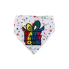 Barker's Bowtique Bandanas Hip Doggie Party - Reversible Birthday Dog Bandana