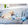 Lamb Chop w/ Birthday Hat Blue Plush Dog Toy - 10.5"
