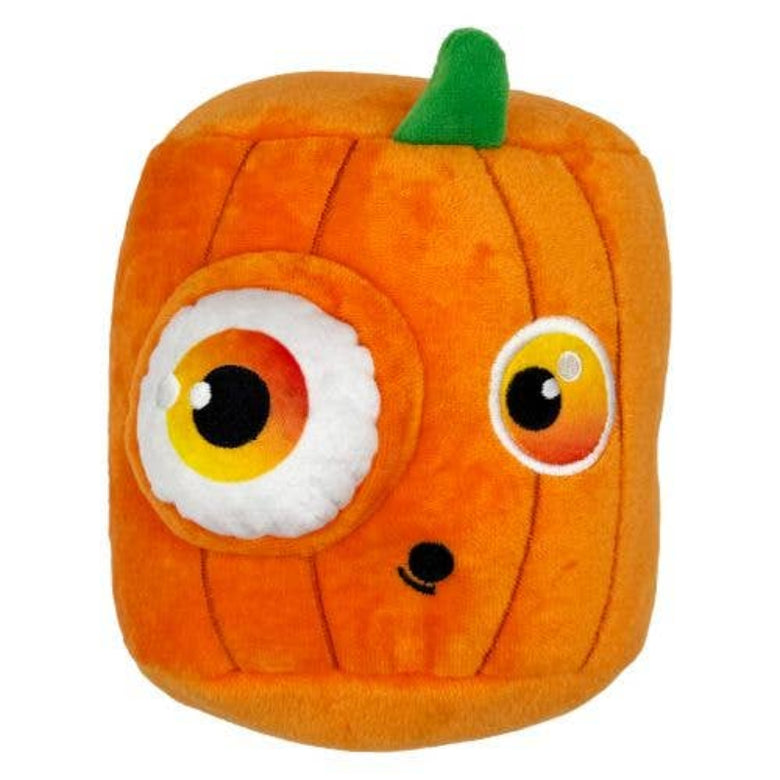 Halloween Spooky Pumpkin Pop-Eye Pop ‘n Fetch Plush Fall Season Dog Toy