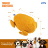 PAWTY Dog Toys dog toys Stuffed Turkey Yummy Plush Interactive Dog Toy Set