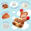 SnugArooz dog toys Pancake and Syrup Snug Buddies Squeak Plush Dog Toy Set - 2pk