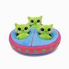 Hugsmart Products Inc dog toys Space Paws Aliens Interactive Plush Dog Toy Set - 4 Pc