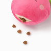 Hugsmart Products Inc dog toys Feisty Veggie Pink Radish Squeaky Plush Dog Toy