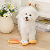 Hugsmart Products Inc dog toys Hoppin' Easter Fun Cookies Spring Plush Squeaky Dog Toy Set - 3 Pk