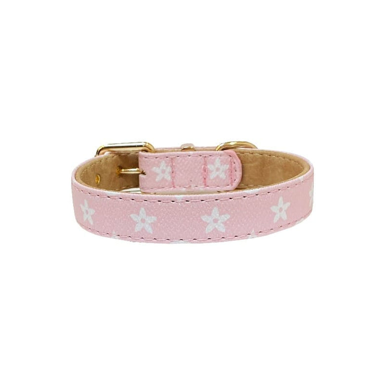 BARK by DOG Collars Lauren Luxury Pink Pet Collar