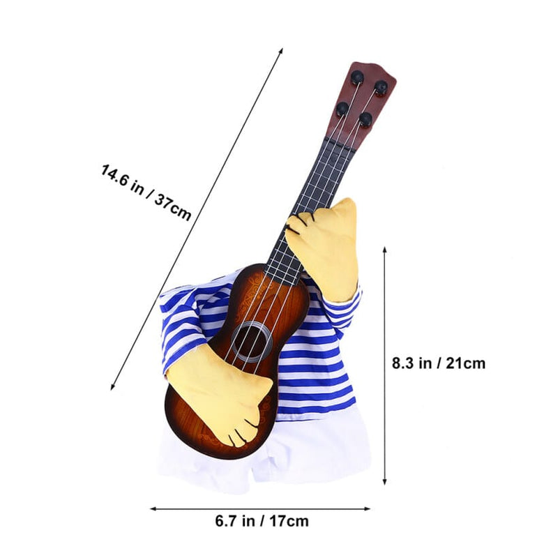 AE - TSS dog apparel Funny Guitar Pet Costume