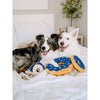 ZippyPaws dog toys Hanukkah Jumbo Donutz Blue Squeaky Dog Toy