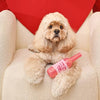 Hugsmart Products Inc Dog Toys Woof Love Love you more than wine Bottle Rubber Dog Toy