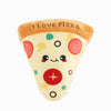 Hugsmart Products Inc Dog Toys Food Party I Love Pizza Plush Squeak Dog Toy
