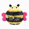 Hugsmart Products Inc Dog Toys Woof Love Bee Mine Plush Ball Dog Toy