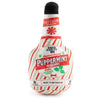 Haute Diggity Dog dog toys Puppermint Schnapps Bottle Christmas Plush Dog Toy