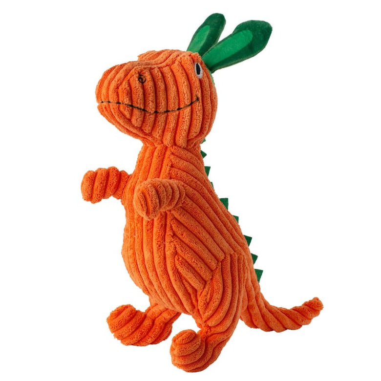 Petshop by Fringe Studio dog toys "Carrot Bout You" Bunny Ears Rex Easter Spring Plush Squeaky Dog Toy