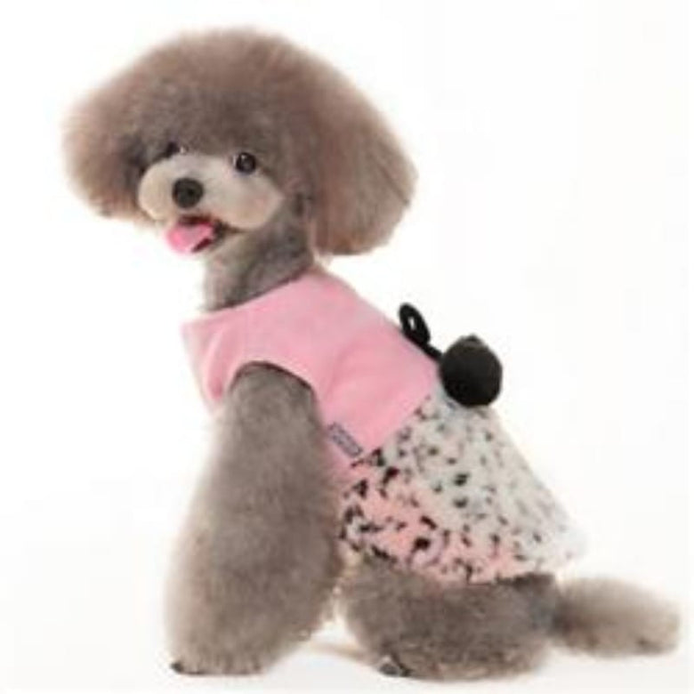 Dogo Pet Fashions Dresses XL Leopard Print Girl Pet Dress