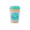 Coffee Gets Me Going Rubber/Plush Treat Interactive Dog Toy