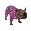Winter Wonderland Christmas Holiday Burgundy Pet Pajamas