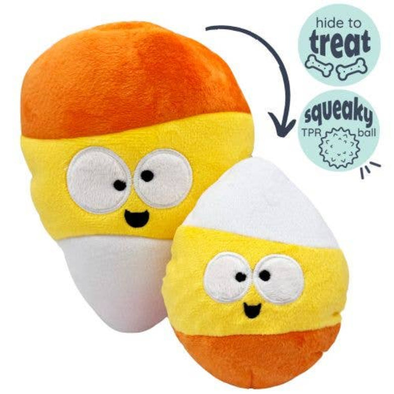 Huxley & Kent Huxley & Kent - Kookie Korn Pop 'n Fetch Dog Toy: One Size