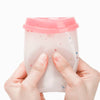 Hugsmart Products Inc dog toys Yappy Birthday Pink Birthday Coffee Cup Rubber Dog Toy