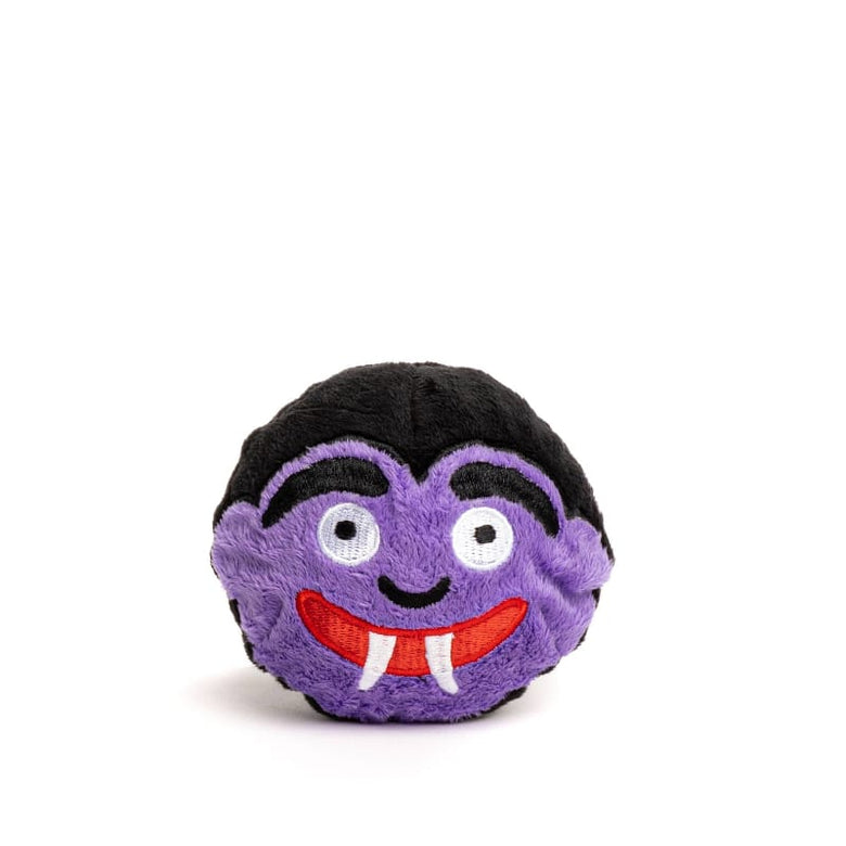 fabdog dog toys Halloween Dracula Ball Plush Dog Toy - Sz Small