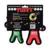 Tuffy Dog Toys - VIP Products dog toys Christmas Holiday Tuffy Jr Elf & Santa Durable Tough Dog Toy Set - 2 Pc