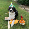 Huxley & Kent dog toys Barker's Mark Squeak Plush Dog Toy - 2 Sizes
