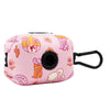 SASSY WOOF Waste Bag Dispenser Western B Pink Dog Waste Bag Holder