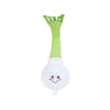 Jigglerz Fresh Onion Plush Squeaky Dog Toy