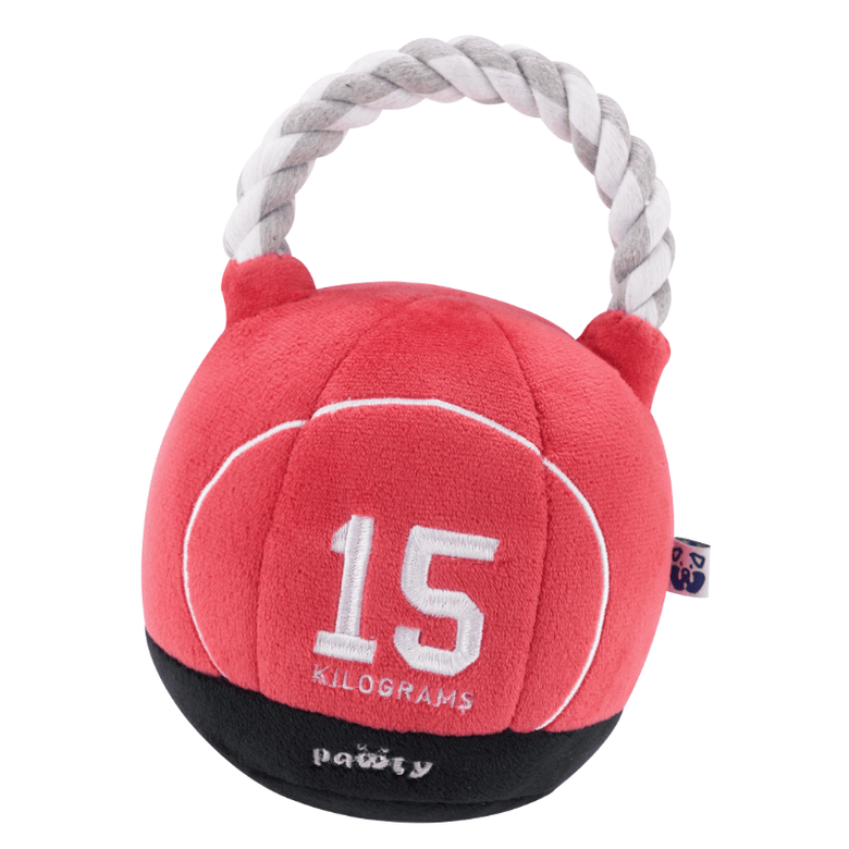 PAWTY Dog Toys dog toys Kettlebell Plush Tug Rope Interactive Dog Toy