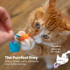Outward Hound Cat Toys Chew Mice Dental Health Cat Toy - 2pc