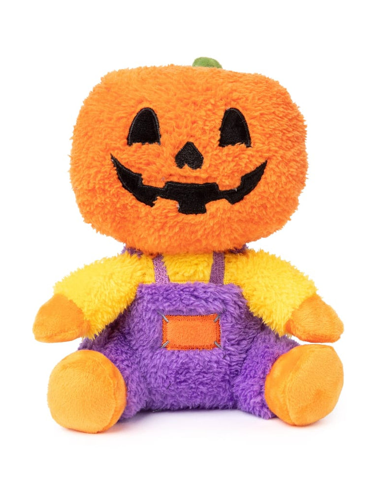 FuzzYard dog toys Halloween Pumpkin Jack O Chan Plush Squeak Dog Toy - Sm Size