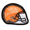 Play Like a Champion Football Helmet Plush Squeaky Durable Dog Toy