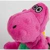 GoDog dog toys Dinos T-Rex Just For Me Squeaky Plush Pink Dog Toy - Mini