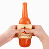 Hugsmart Products Inc dog toys Howloween Night Pumpkin Ale TPR Rubber Bottle Dog Toy