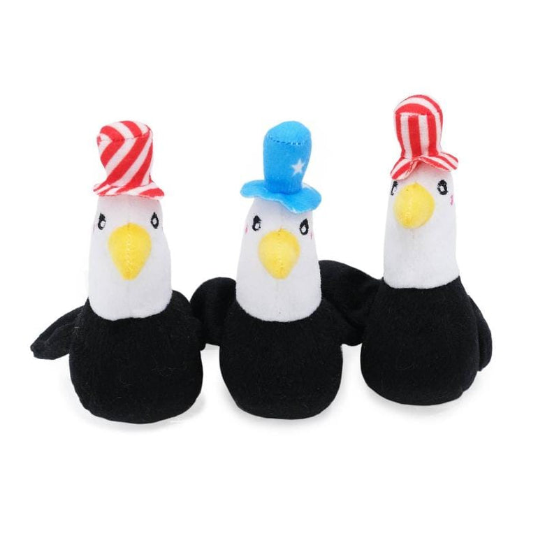 ZippyPaws dog toys Eagles Miniz Dog Toy Set - 2 Pc