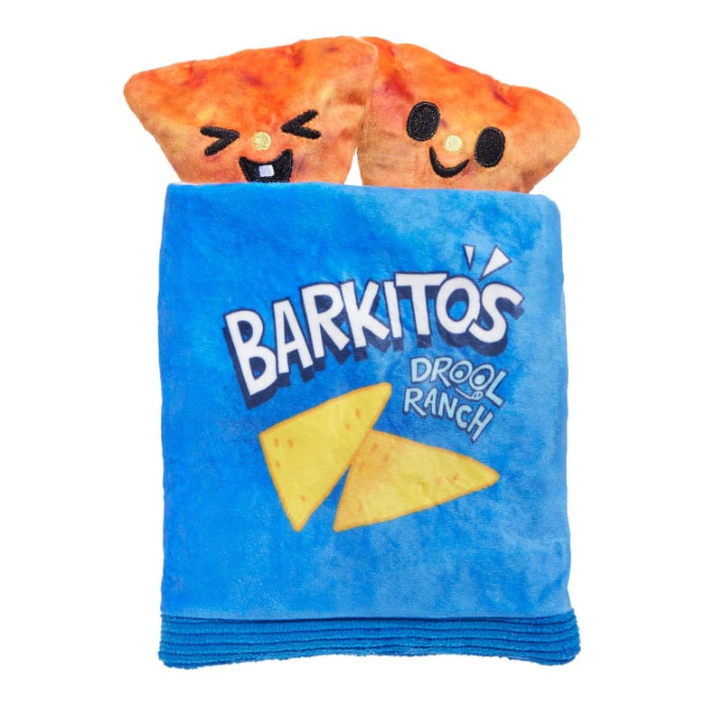 BARK dog toys Drool Ranch Chips Plush Interactive Dog Toy Set