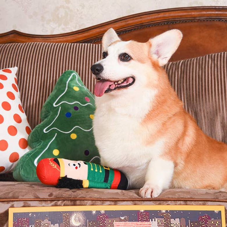 Hugsmart Products Inc Hugsmart Products Inc - HugSmart Pet - Happy Woofmas | Nutcracker - Dog Plush Toy