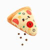Hugsmart Products Inc Dog Toys Food Party I Love Pizza Plush Squeak Dog Toy