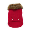 Dogo Pet Fashions Sweater XS Luxy Fur Pet Sweater - Red