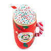 Howliday Cheer Mug Plush Squeaky Christmas Dog Toy