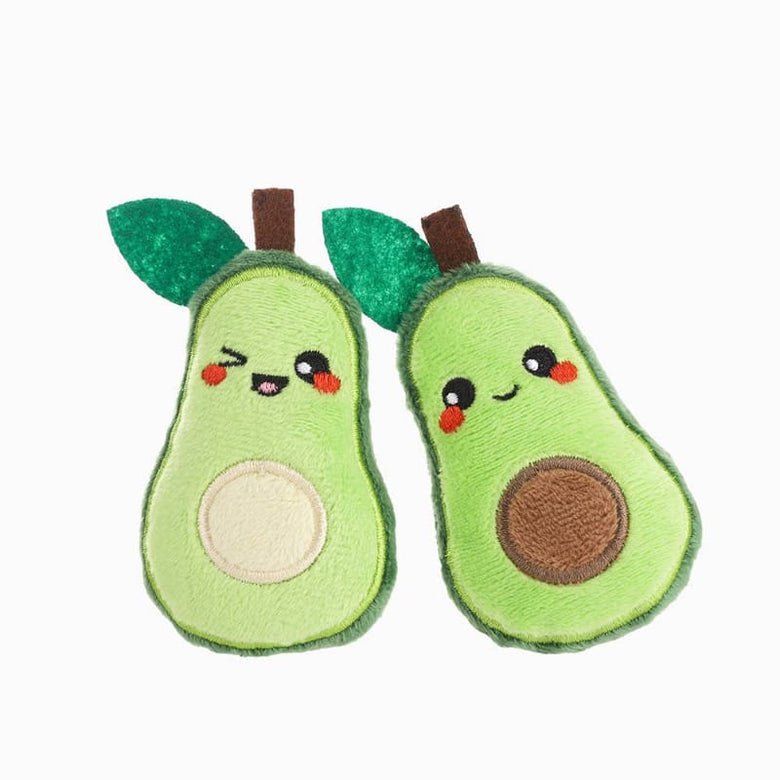 Hugsmart Products Inc Cat Toys Crazy Catcher Avocado Cat Toy Set - 2 Pc