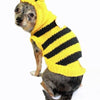 Barkers Bowtique Halloween Chenille Bumble Bee Yellow Dog Sweater