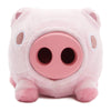 BARK dog toys Hambone Pig Hog Rubber Super Chewer Pink Dog Toy - Med
