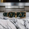 BARK by DOG Collars Morel Green Luxury Pet Collar
