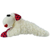 Patriotic Stars Lamb Chop Plush Dog Toy - 10.5"
