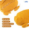 PAWTY Dog Toys dog toys Stuffed Turkey Yummy Plush Interactive Dog Toy Set