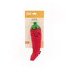ZippyClaws Cat Toys Kickerz Red Pepper Plush Cat Toy